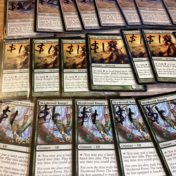 42 Wizard of the Coast Magic The Gathering Cards 13 Foil and 29 regular - Picture 15 of 16